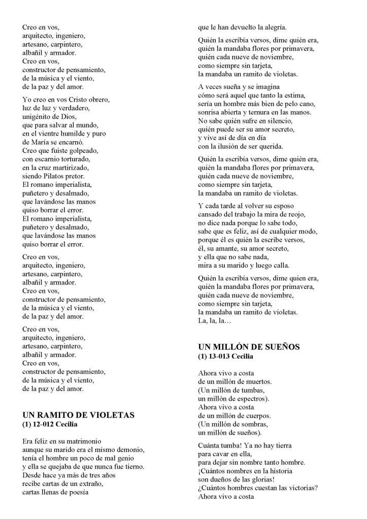 LA SOLIDARIDAD... Nº 8 Letras de canciones..._Página_11