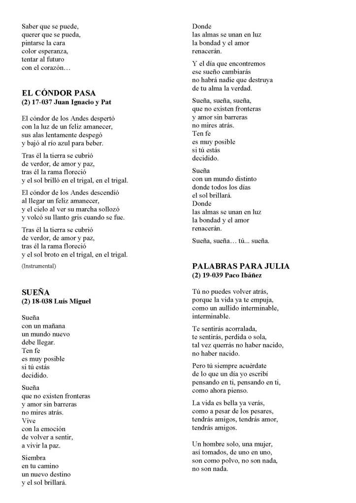 LA SOLIDARIDAD... Nº 8 Letras de canciones..._Página_22